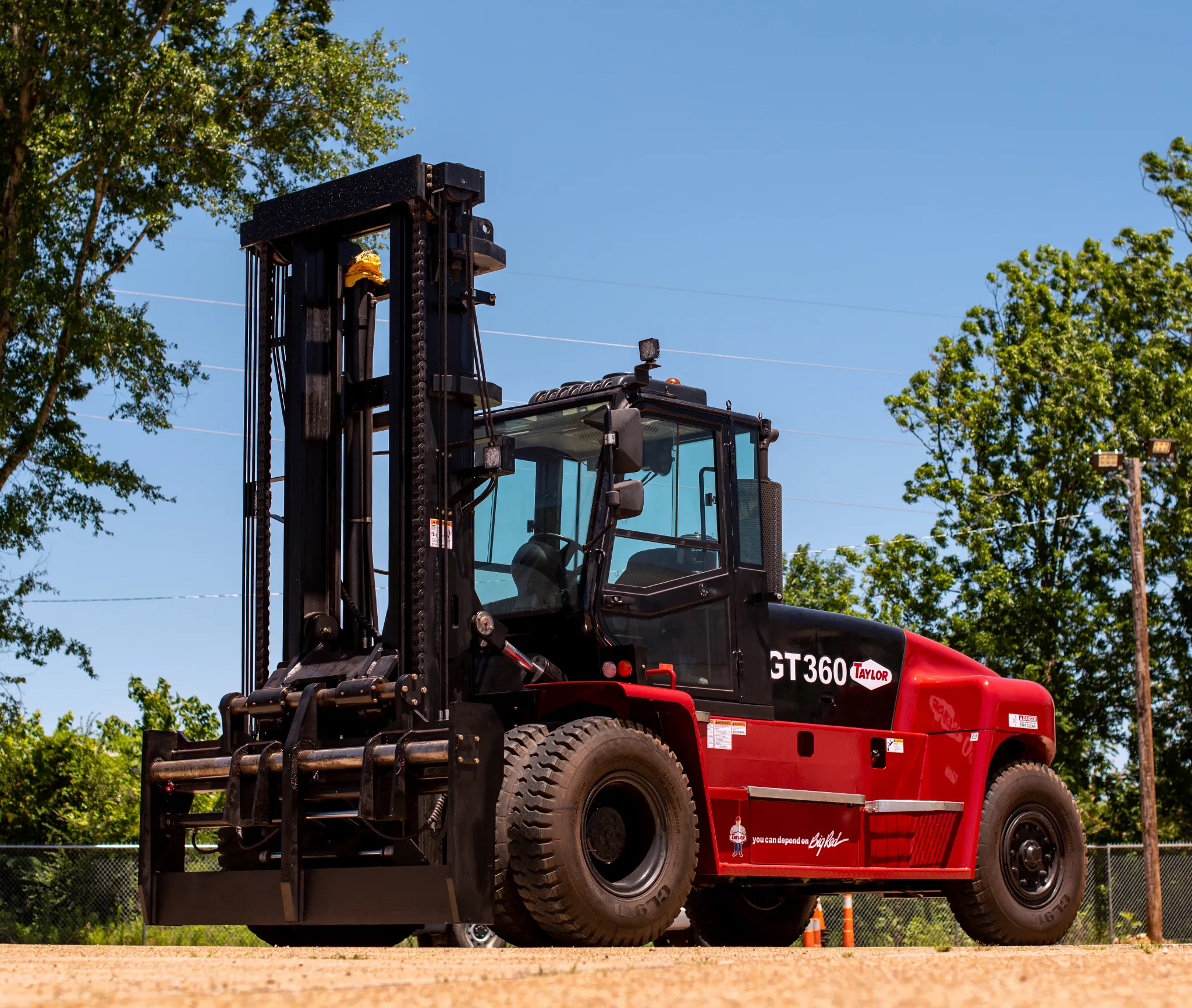 Taylor Forklifts of Texas GT-360 Details